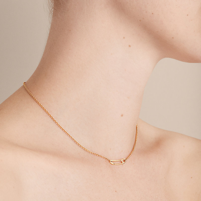 Collier Chaîne d'Ancre Mini Punk | Hermès France